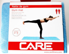 CARE Natte de Gym Yogamatte Fitnessmatte Gymnastikmatte Sportmatte 173x61x0.5cm