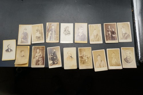 Foto konvolut lot cdv - lot,