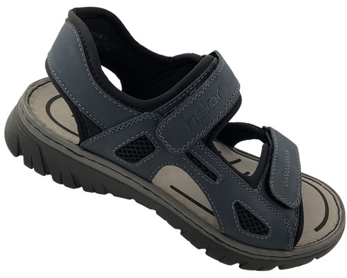 Rieker herren trekkingsandalen - rieker,