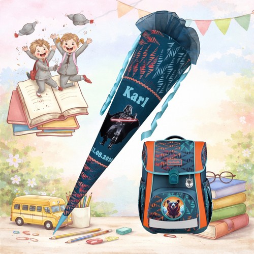 Schultüte jungen mit - schultüte,