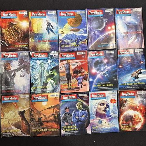 15x perry rhodan heft roman - 15x,