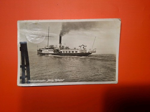 Alte ansichtskarte bodensee - ansichtskarte,