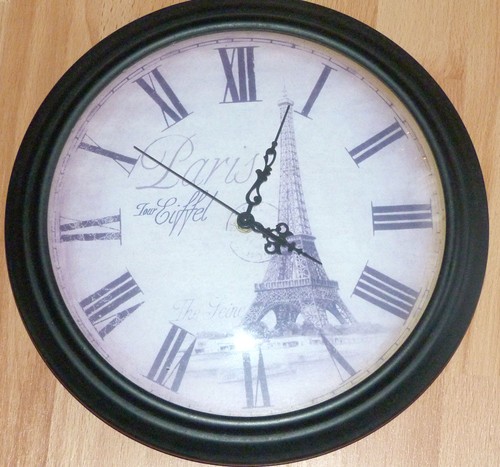 Wanduhr quarzuhr paris - quarzuhr, „paris“