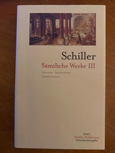 Friedrich schiller sämtliche - friedrich, schiller.
