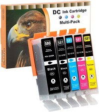 5 Patronen passend für Canon