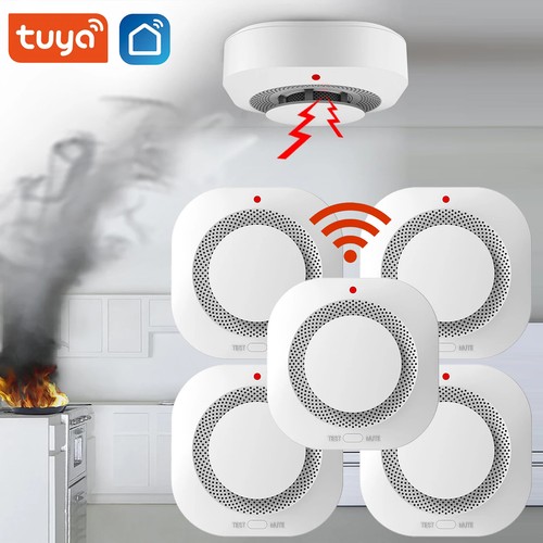 10x rauchmelder wifi funk - 1-10x,