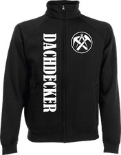 Arbeitsjacke Jacke Dachdecker Zunft Handwerker Zunftzeichen Sweatjacke Pullover