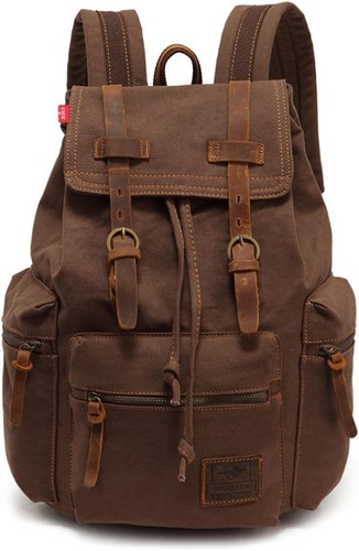Retro segeltuch rucksack - retro,