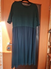 Damen Plissee-Kleid kurzarm