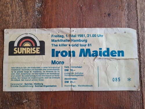 Iron maiden killer world - maiden,