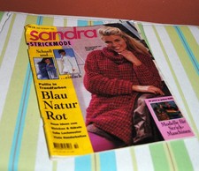 Strickzeitschrift SANDRA 10/1995 - 43 Modelle auch für Strickmaschinen gebraucht
