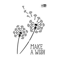 Schablone Pusteblume Blüten