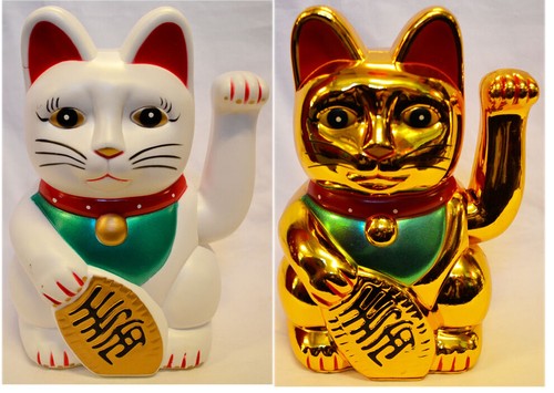 Glückskatze winke katze 20cm - glückskatze,