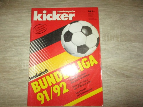 Kicker sonderheft bundesliga - kicker,