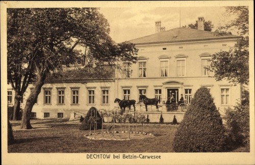 Dechtow fehrbellin in - ak,