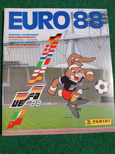 Panini sammelalbum euro 1988 - panini,