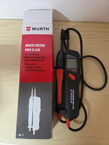 Würth multi tester pro lcd - ii,