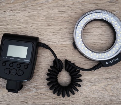 Led makro ringblitz ringlicht - led,