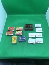 Kleine Streichholzschachtel-Sammlung Welthölzer Fachring Lebensmittel Konvolut