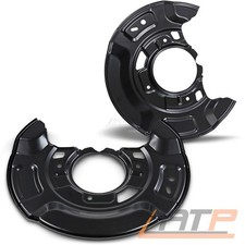 2x DECKBLECH BREMSSCHEIBE