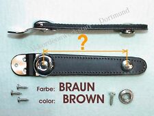 Balghalter, Balgriemen, Akkordeon Ersatzteile, accordion bellows straps, BRAUN