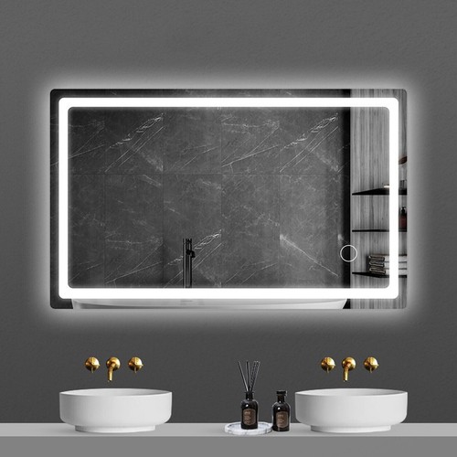 80cm badspiegel mit led - badspiegel,
