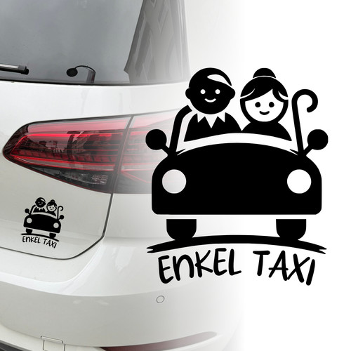 Auto aufkleber enkel taxi - auto,