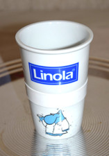 To-Go-Becher, Linola, Porzellan, Wärmering, Werbung, Mahlwerck