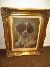 Gemälde Hundewelpe in