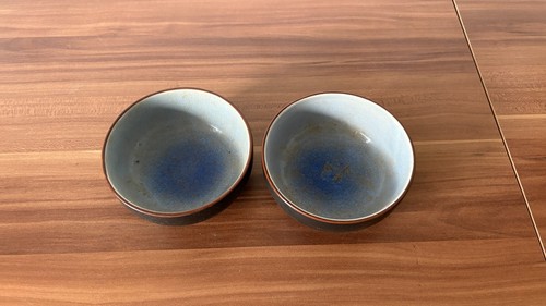 Keramik schalen blau - 2x,