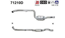 AS Katalysator Kat passend für MERCEDES-BENZ E-Klasse Limousine (W211) 71210D