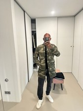 Gstar Raw Mantel Jacket L Camouflage sehr seltenes Stück TopZustand Unisex