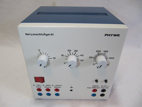 Phywe 250v röhrennetzteil - 0,
