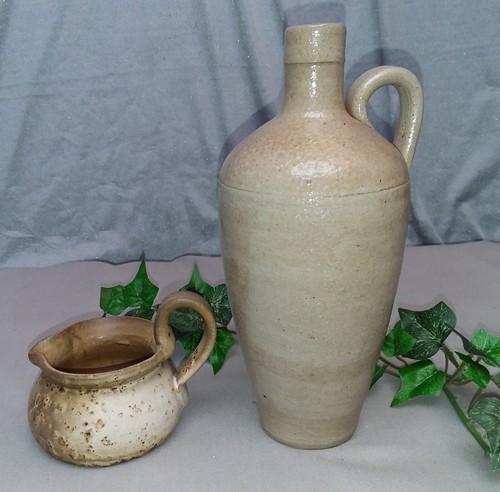 Steingut flasche und - flasche, steinzeug