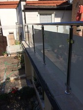 Balkongeländer Edelstahl VSG