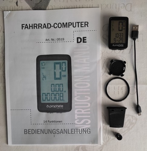 Prophete fahrradcomputer mit - prophete,