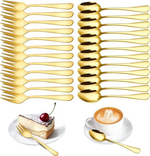 Kaffeelöffel gold und kleine - und,
