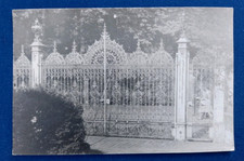 Foto Neugersdorf Torgitter vom Kinderheim Fröbelstraße im Jahr 1956