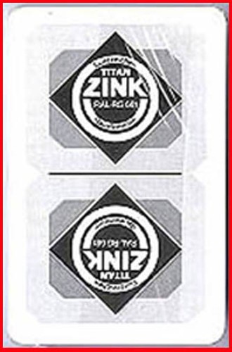 Skatkarten titan zink - titan,