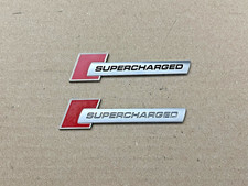Audi Supercharged Emblem Side
