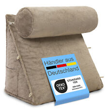Rückenkissen mit Nackenrolle