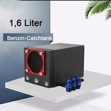 1,6L Catchtank Benzintank Aluminium Kraftstofftank Benzin-Catchtank AN6 männlich