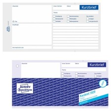 AVERY Zweckform Kurzbriefe