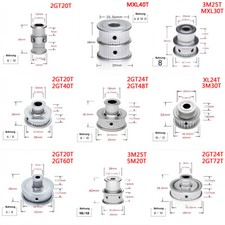 Doppel Zahnrad Riemenscheibe