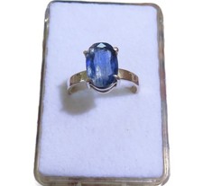 Kyanit facettiert Ring 925