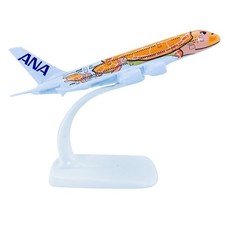 1/500 ANA Meeresschildkröte Malerei A380 Legierung Diecast Flugzeug Modell Szene