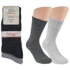 2 PAAR DAMEN WOLLSOCKEN ANGORA