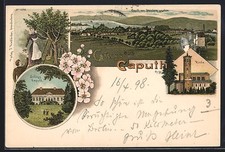 Lithographie Caputh a. H