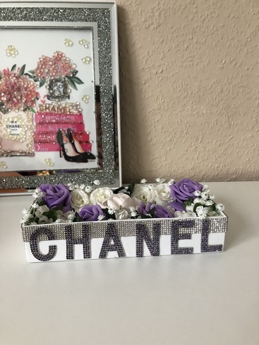 Deko schale mit kunstblumen - schale,