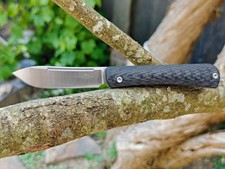 Premium Gentleman Folder, TwoSun TS197 M390, Titan/CF, Slipjoint, Taschenmesser